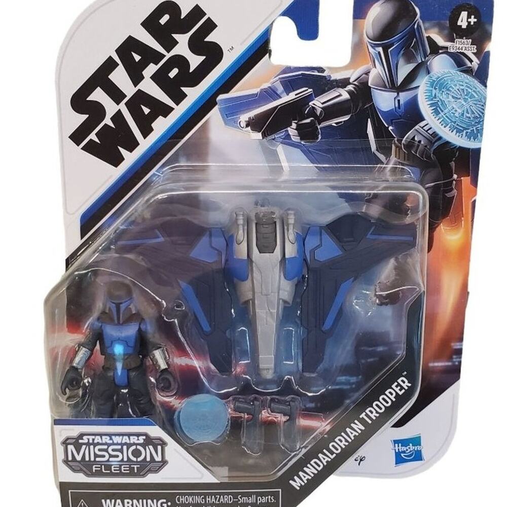 Star Wars Mission Fleet Mandalorian Trooper Action Figure Star Wars Action Figur